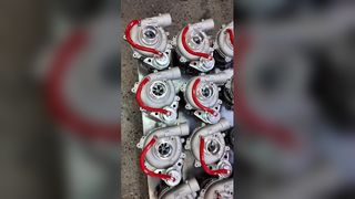 Bộ phận tăng áp - Bánh công tác phay năm trục