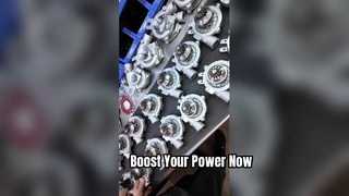 Bộ tăng áp chất lượng cao đã được hoàn thiện!