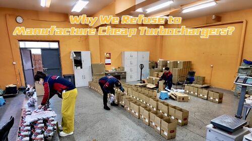 Latest company news about Tại sao chúng ta từ chối sản xuất máy tăng áp giá rẻ?